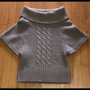 Tan Cowl Neck Sweater